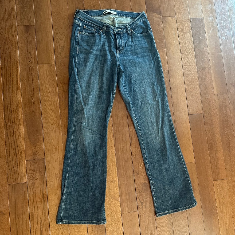 Levi’s 529 Curvy Bootcut - Denim Blue Jeans - Size 8
